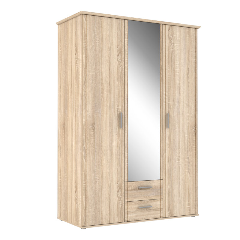 Raphel 3 Door Manufactured Wood Wardrobe