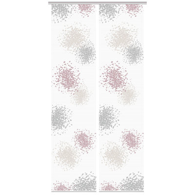 Peake Semi Sheer Curtain Panel Pair