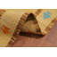 Tapis élégant fabriqué à la main kilim 5 x 8 po