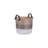 Triple Tone Wicker Storage Basket with Lining