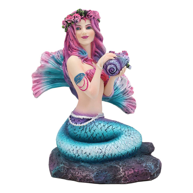 Brigid ashwood, art fantaisie siren sirène couleur Longoria