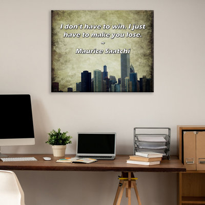 Astoria Grand Gallery Wrapped Canvas By Lee Evans: "I tried water polo and my horse drowned. That was