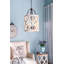 Lustre 4 lumières Jolette, bois