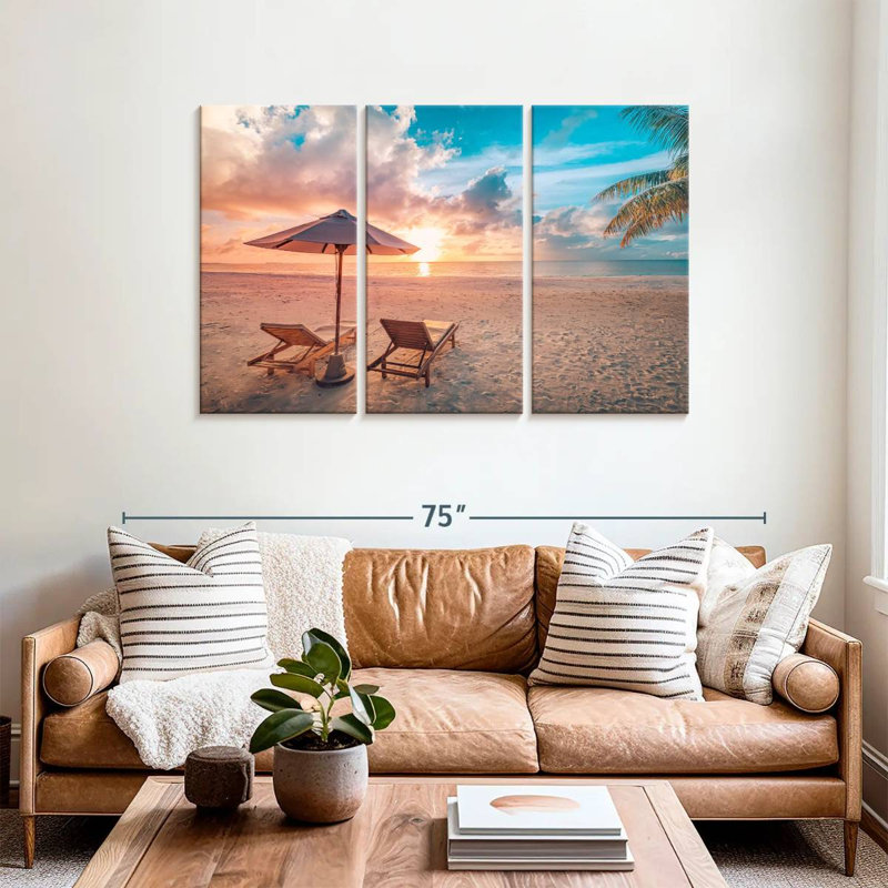 Gillard Beach Sunset Time, 36" H x 57" W