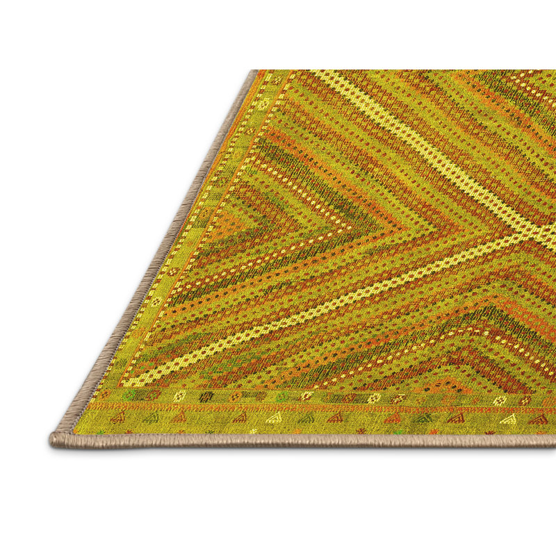 Performance Geometric Indoor Rug, Rectangle 2' x 3'