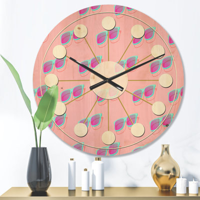 Solid Wood Wall Clock