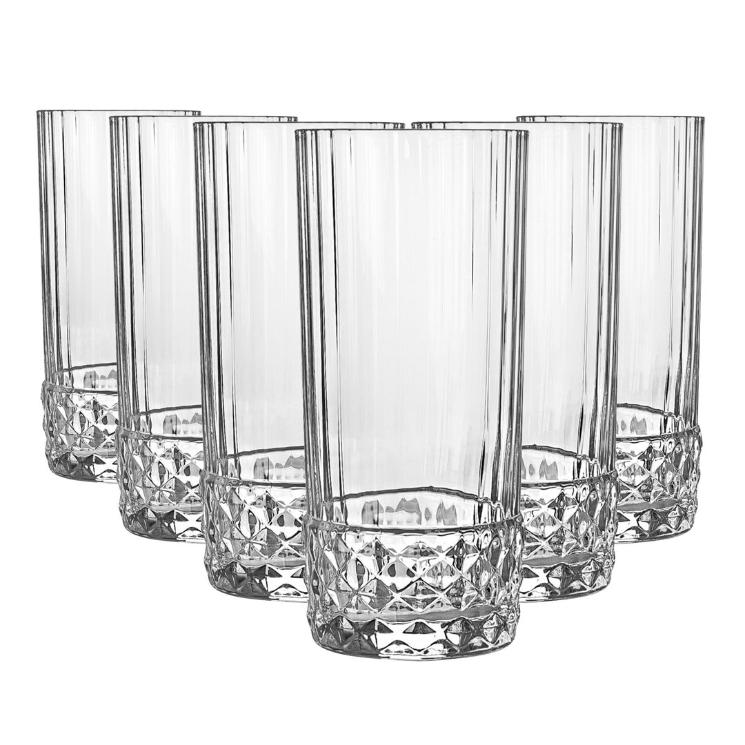 America '20s Highball Glasses - 490ml