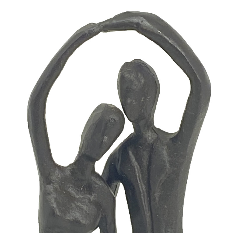 WEDDING DANCE Iron Figurine 19cm, Mocha