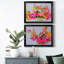 «Saturated Spring Blooms I», ensemble de 2 cadres photo-983041289-983041288