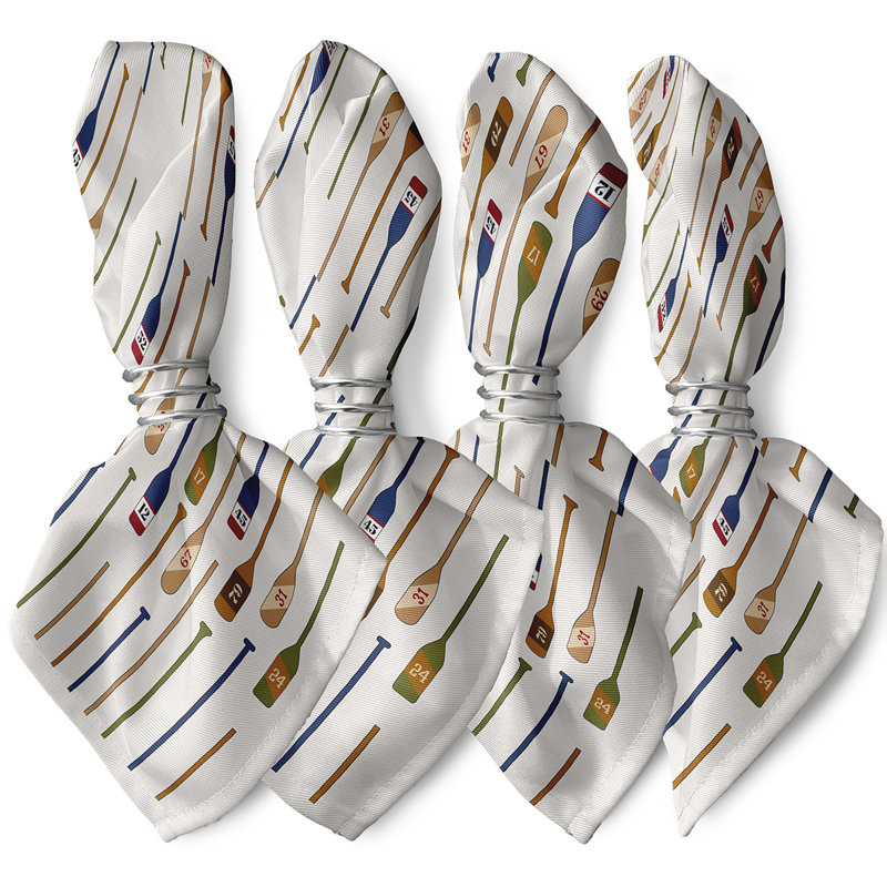 Tangela Polyester Square Napkin, Ivory