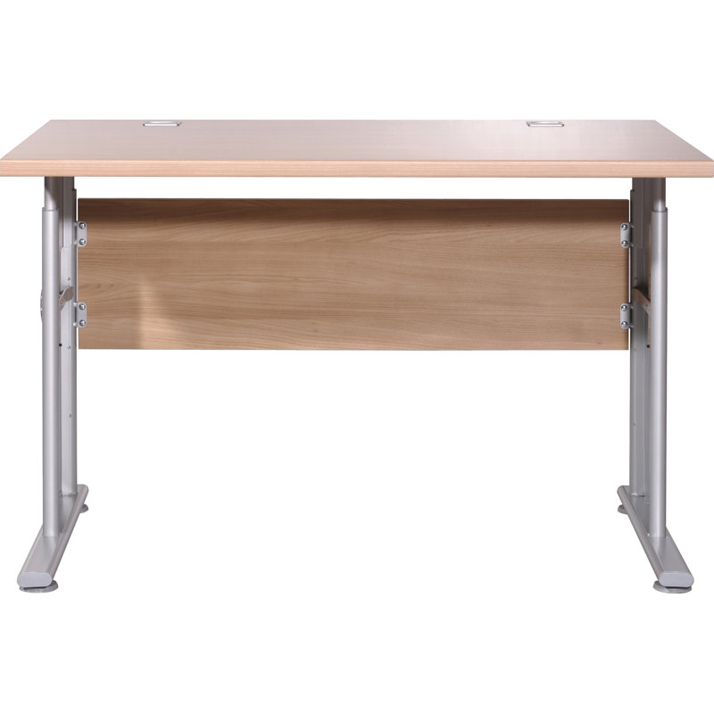 Adjustable Metal Base Computer Desk
