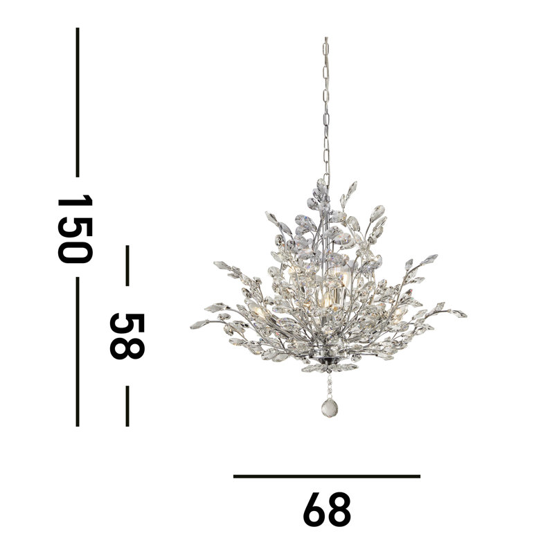 Vinson 7 - Light Crystal Chandelier