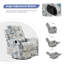 Fauteuil inclinable manuel berçant Salome-67493317