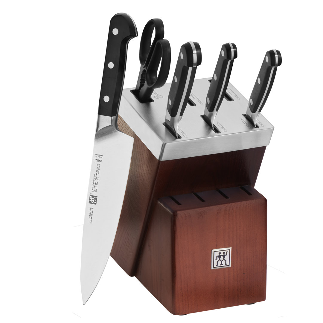 ZWILLING Pro 7-Piece Self-Sharpening Knife Block Set ZWILLING J.A. Henckels