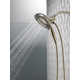 Universal Showering Components Fixed Shower Head with H2Okinetic Technology
