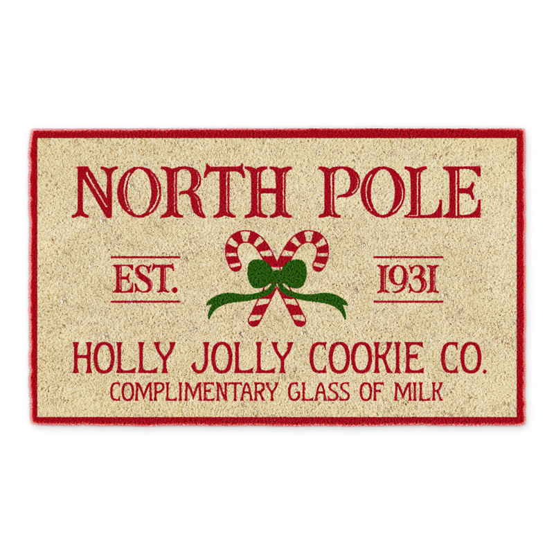 Dekeisha Christmas Indoor Only Doormat