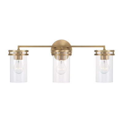 Éclairage pour meuble-lavabo à 3 lumières à intensité variable Zirkel