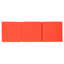 Coussin orange pour l'extérieur - Protection contre la décoloration