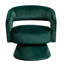 Chaise d'appoint Luxury Home, velours, meubles de construction pivotants en bois massif, base-1280487038