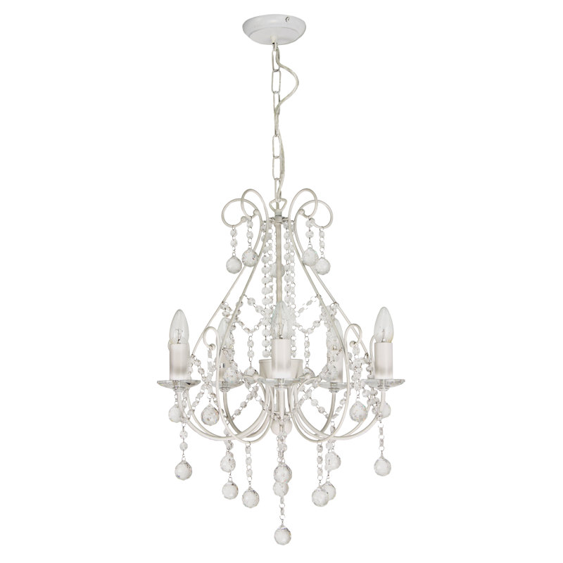 Champ 5 - Light Candle Style Chandelier