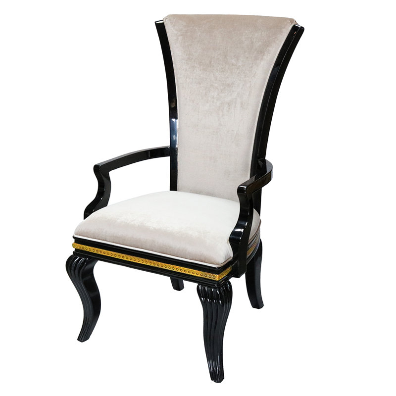Fauteuil en velours de 24 po Kerriann