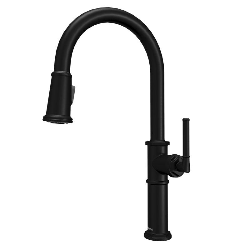 Karran Brampton Pull Down Kitchen Faucet, Matte Black