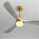 Nicola 52'' 3 - Blade Modern Ceiling Fan with Remote Control and Light Kit