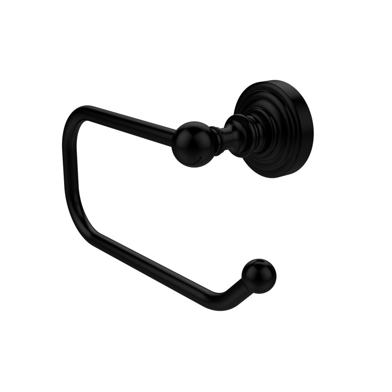 Beresford Wall Mounted Toilet Paper Holder, Matte Black