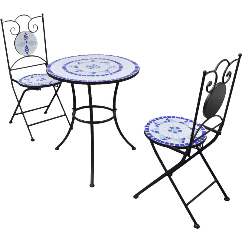 2 - Person Patio Dining Set Round Table