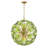 Cailynne 9 Light Aged Brass Pendant-889021032