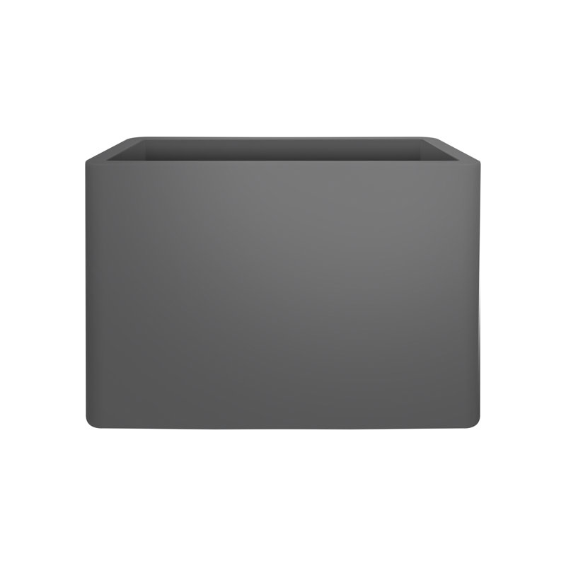 Pot Planter, 59cm H x 79cm W x 29.5cm D, Anthracite