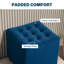 Taitianna 35cm Wide Solid Colour Footstool Ottoman-790474446