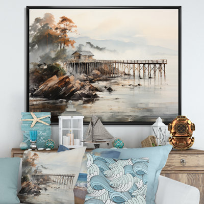 " Pier Misty Morning Pier I "