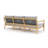 Juniper 85" Teak Sofa, Granite Cushions-765264841