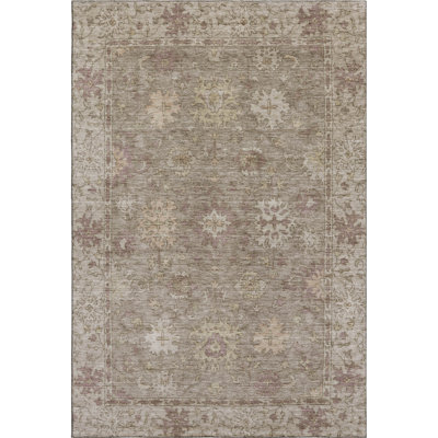 Premium Machine Washable Mayfield AMF2051 Global Rug