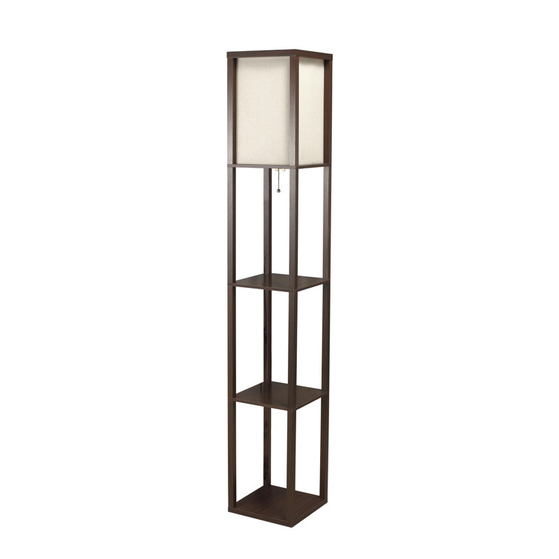 Tobin 65'' Column Floor Lamp, Brown