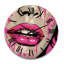 Horloge murale en bois massif Marlicia-333759703