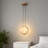 7.9-Inch Led Antler Bedside Pendant