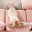 Canapé trois places rose avec composants modulaires, revêtement en chenille douce, courbe ergonomique et coussin pour le décor de la maison-1678667251