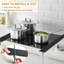 Couvercle de cuisinière pour cuisinière électrique, tapis de cuisinière en caoutchouc pour cuisinière en verre, protecteur de surface de cuisson en verre, résistant à la chaleur, va au lave-vaisselle-86176086