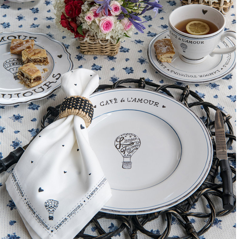L'amour Toujours Dinner Plate