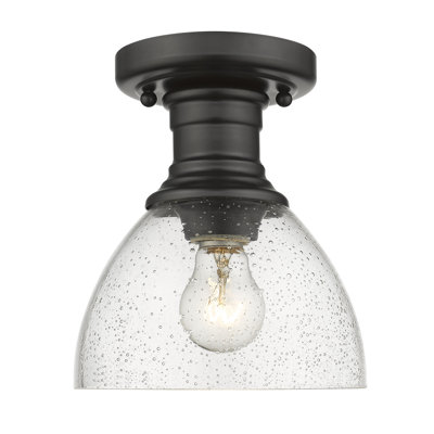 Plafonnier semi-encastré à 1 lumière Bales