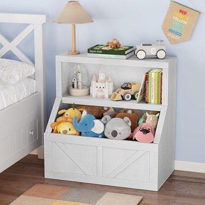Bibliothèque pour enfants, organisateur de rangement de jouets en bois avec casier, bibliothèques pour tout-petits pouvant accueillir une salle de jeux, une chambre d'enfant, une chambre à coucher, une école maternelle
