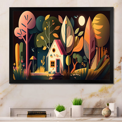 " Futuristic Cityscape With Trees III "