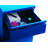 15'' Wide 3 -Drawer Mobile Steel File Cabinet-1850976807