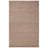 Frann Hand Loomed Wool/Cotton Solid Color Rug in Brown-1373732612