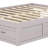 A Platform Bed Featuring Six Integrated Storage Drawers-1973256710-1973256708