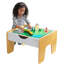 Table carrée 2-en-1