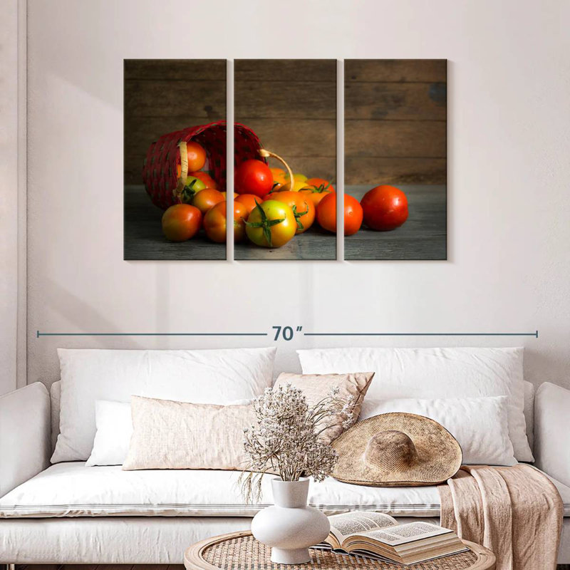 Yarlin Freshly Picked Tomatoes, 28" H x 45" W