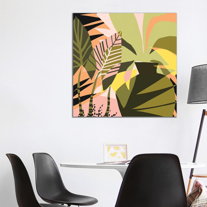 A Flower Blooms Best In A Happy Pot by 83 Oranges - Wrapped Canvas Gallery-Wrapped Canvas Giclée